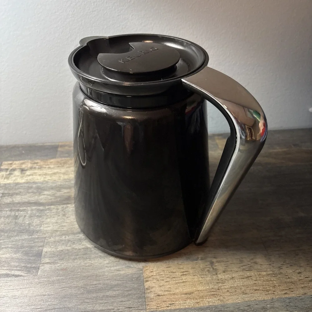 Keurig 2.0 K-cup Carafe Coffee Pitcher Insulated Replacement‎ Brewing Pot Black